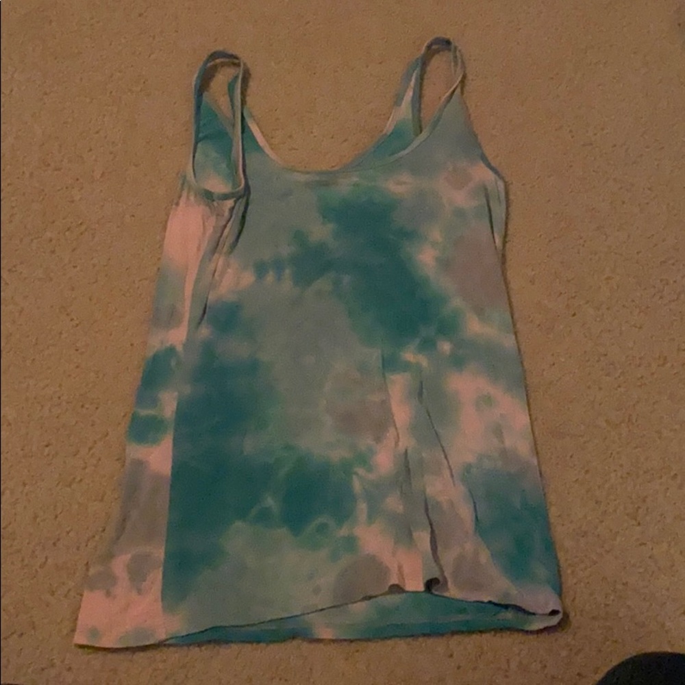 Blue tank top